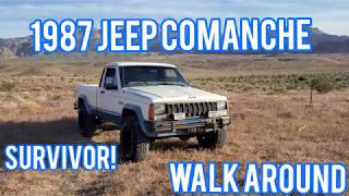 1987 Jeep Comanche Walk around , Next overland build??