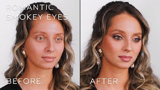 Как создать "ROMANTIC SMOKEY EYES" макияж |  ПОШАГОВАЯ ИНСТРУКЦИЯ