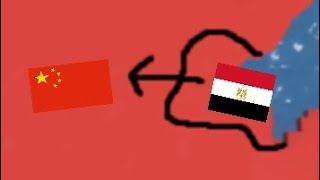 Betraying China as Egypt in a 1978 Map ROBLOX Iron Assault