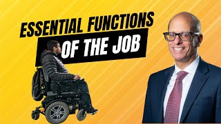 Save As ABILITY Episode 14 - Essential Functions of the Job