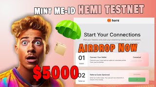 HEMI Testnet Airdrop | Mint MEID HEMI Testnet