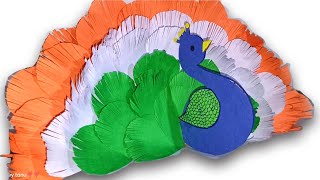 Independence Day Craft  / Republic Day Paper Craft #wallhanging #video #diy