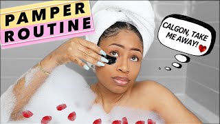 My Full SELF-CARE PAMPER ROUTINE!