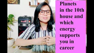 Planets in the 10th house & how they influence you & your career.