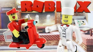 ROBLOX — My first day 😂🍕( Work At The Pizza Place )