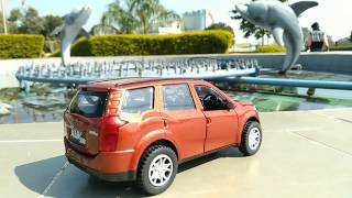 Diecast Unboxing Of Mahindra XUV 500 1:32 Scale Model | Miniature XUV 500 With LEDs