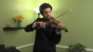 Sparrow Lane Strings Violinist performs Bach