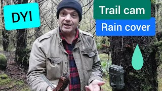 DYI Trail cam rain cover (roof)