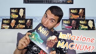 Gelati NUII - i 7 gusti in commercio in Italia - imitazione magnum?