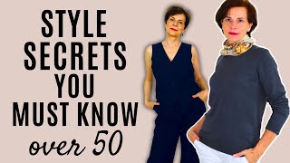 7 STYLE SECRETS Women Over 50 MUST KNOW