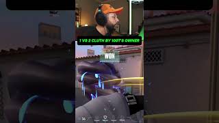 100T Nadeshot WINS 1 VS 2 CLUTCH | Valorant Shorts