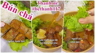 [Tiktok] Ăn đêm bún chả cùng Thanh nè | bethanh117_ #ancungtiktok #mukbang #foodminivlog