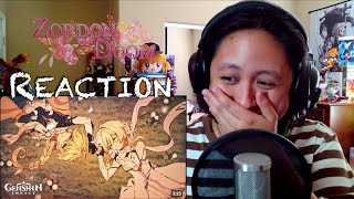 ZorDon Reacts to "The Road Not Taken" Animated Short: Genshin Impact x Aimer  | Fandom Fridays