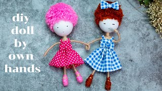 doll making | how to make doll by own hands