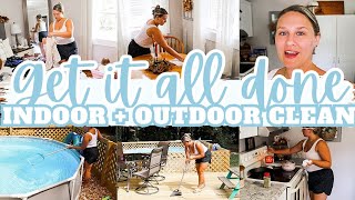 MOM LIFE 👶🏼 CLEAN WITH ME + LIFE UPDATES | INDOOR + OUTDOOR CLEANING MOTIVATION | MarieLove