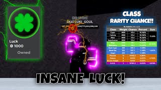 Experiment on the Luck gamepass!! | A Hero's Destiny