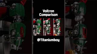 Voltron comparison. 고라이온 피규어 3사 비교!