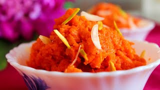 Carrot doodh halwa recipe, carrot halwa recipe with milk & instant khoya, gajar halwa with mawa