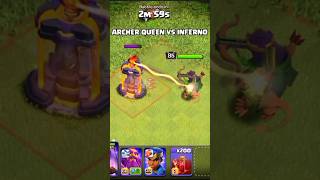 MAX inferno vs MAX heroes || coc experiments || BDGaming #shorts #coc #viral