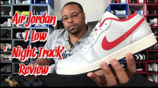 #nighttrack #earlylook #jordanlow Air Jordan 1 Low 'Night Track' Review Early Look!!