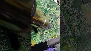 Remove components using local materials#syspcb #pcbrepair #pcbmanufacturing