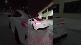 2022 M8 competition Crazy Exhaust Sound! GUNSHOT!