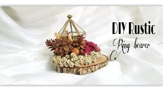 DIY Ring box Rustic | Tempat Cincin Rustic | Ring box wedding | Ring Bearer