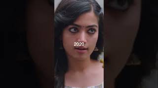 Happy Birthday Rashmika Mandanna! Rashmika Mandanna Evolution [2016-2023] #shorts