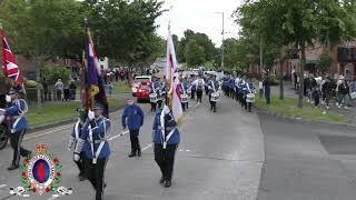 Loyal Sons Of Benagh FB @ Rathcoole Protestant Boys FB 15th Anniversary Parade 29/06/24