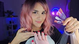 ASMR MANICURE faz suas unhas💅 nails design com fala suave💫