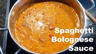 Amazing Spaghetti Bolognese sauce with vegetarian variant