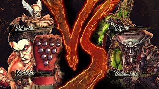 STREET FIGHTER X TEKKEN | Kazuya/Heihachi vs Yoshimitsu/Ogre (Very Hard)