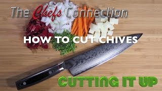 How To Cut Chives