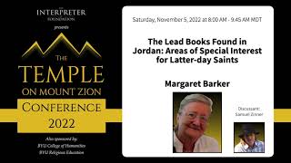 Samuel Zinner: Discussion of Margaret Barker's Paper