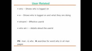 Unix/Linux Basics: 3 Working in Unix Environment (part 2/2)