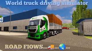 world truck driving simulator. #.2023.#.🚚. Road FIows. tame...🇮🇳