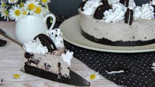 Cheesecake fără coacere cu Oreo