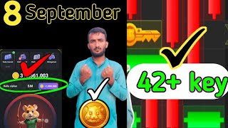 8 September Mini Game Puzzle & Daily Cipher code & Combo Card | Hamster Kombat