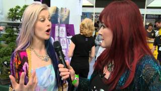 Cherub talks to Oracle TV at the Mind Body Spirit Festival