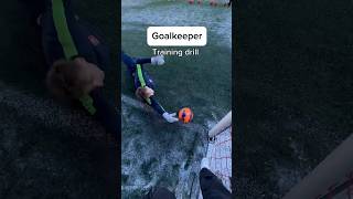 Pro goalkeeper training drill 🧤🔥 #goalkeeper