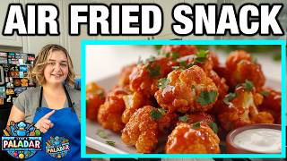 Air Fried Buffalo Cauliflower - Low Calorie & Low Carb