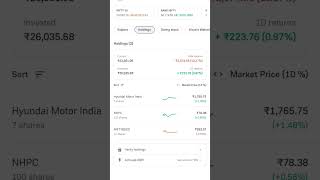 My live mutual fund portfolio return 💲🤑💵💸#stockmarket #beststockforlongterminvestment #investment