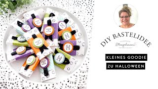 Kleines Goodie zu Halloween | Mini Schokoladen Tafel Verpackung | Potions & Spells | Playful Ghosts