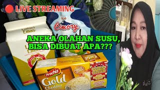 ANEKA OLAHAN SUSU  BISA DIBUAT APA ??