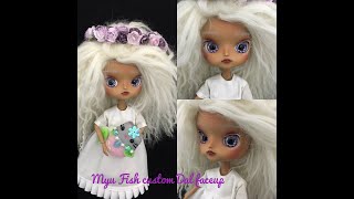 Myu Fish custom mocha MIO kit Dal doll faceup