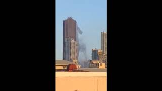 Crazy: Rooftop Swimming Pool Empties During 6.1 Earthquake!