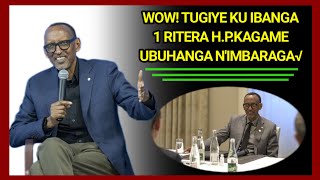 WOW! NGUYE KU IBANGA 1 RITERA H.E.P.KAGAME KUGWIZA UBUHANGA NO GUKOMERA√