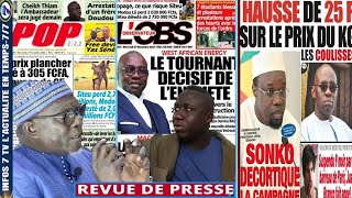 Ecoutez la revue de presse (Wolof) INFO 7 TV  du mercredi 27 Novembre 2024 |