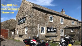 From Brough Castle to Tan Hill on a Triumph Thruxton