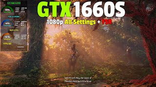 Horizon Forbidden West : GTX 1660 SUPER - 1080p All Settings + FSR